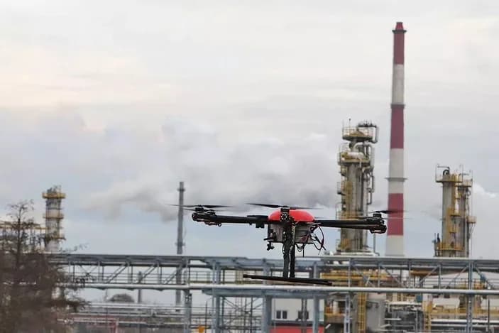 Autonomous drones extend monitoring and aerial inspection workflows.