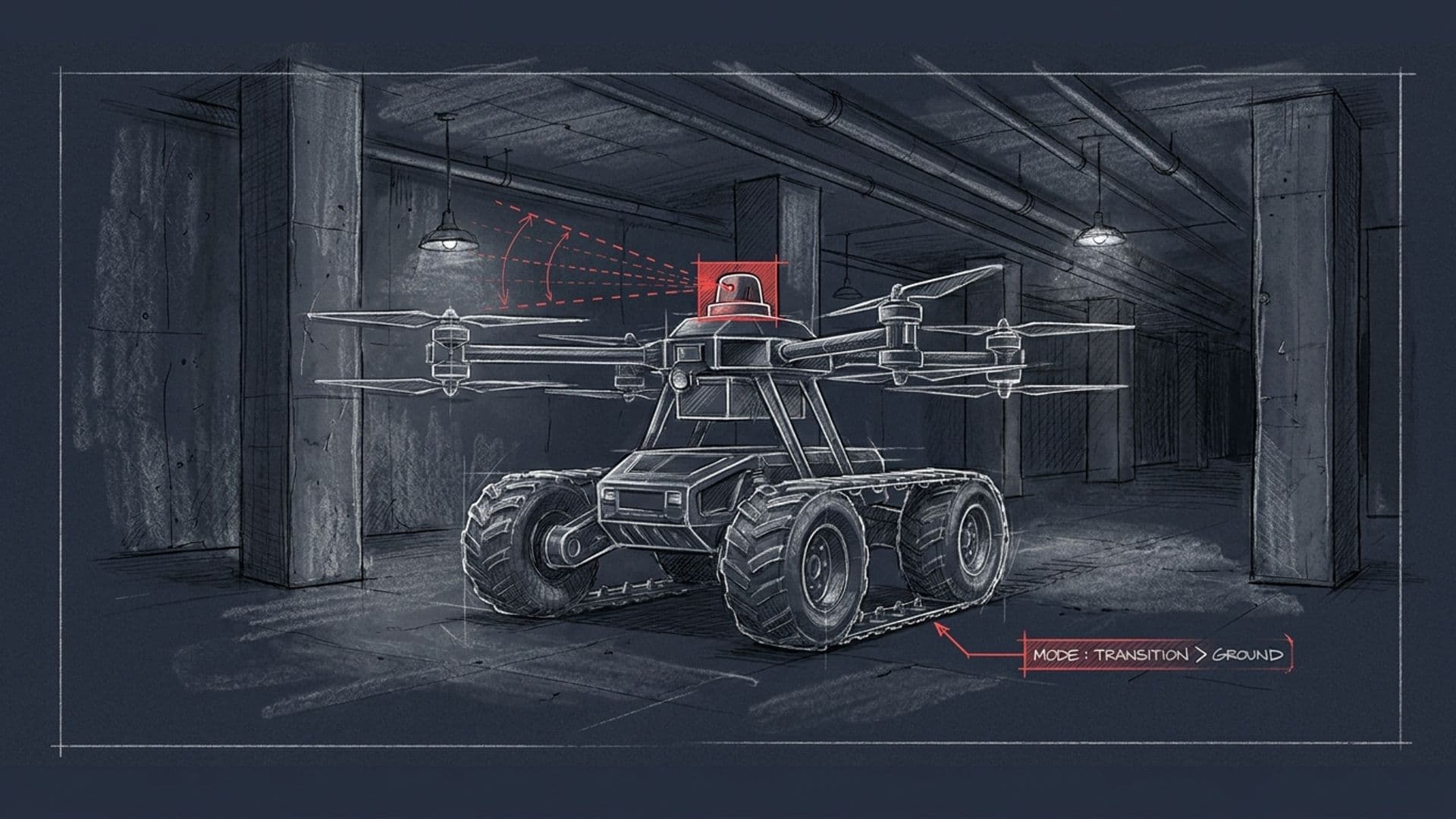 Subterranean ISR With HUUVER: Hybrid Mobility + Galileo