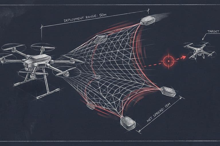 Inside Eagle One: Net-Capture C-UAS Engagement Physics