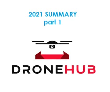 Summary of 2021 at Dronehub – part 1