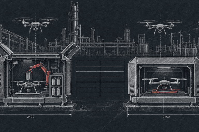 Dronehub vs Percepto Air Max (now Ranger and Harbor): Drone-in-a-Box Compared (2026)